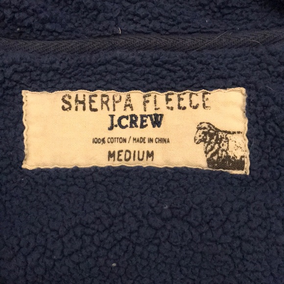 Jcrew Sherpa fleece - Picture 2 of 6